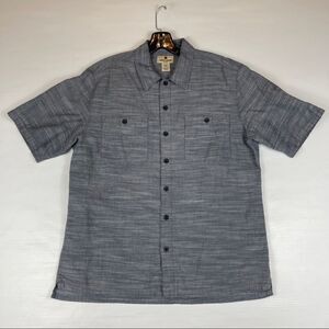 Woolrich Short Sleeved Shirt Blue Men’s Size Medium
